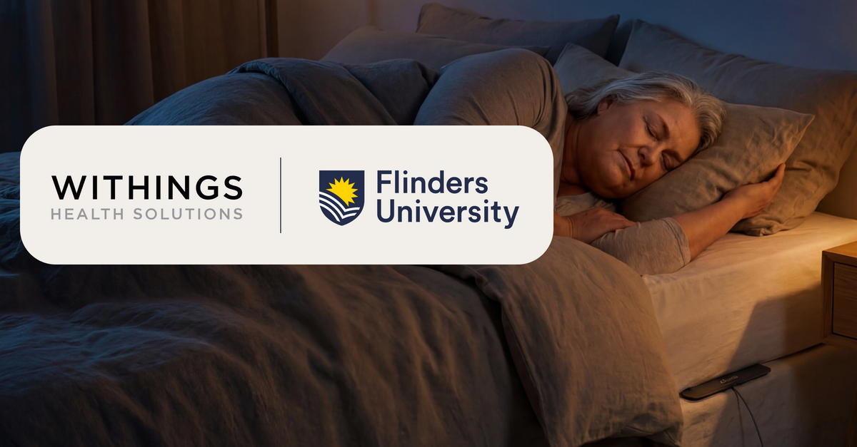 Peer-Reviewed Study Finds Multi-Night Monitoring with Withings Sleep Analyzer Reduces Missed Sleep Apnea Diagnoses by 26%