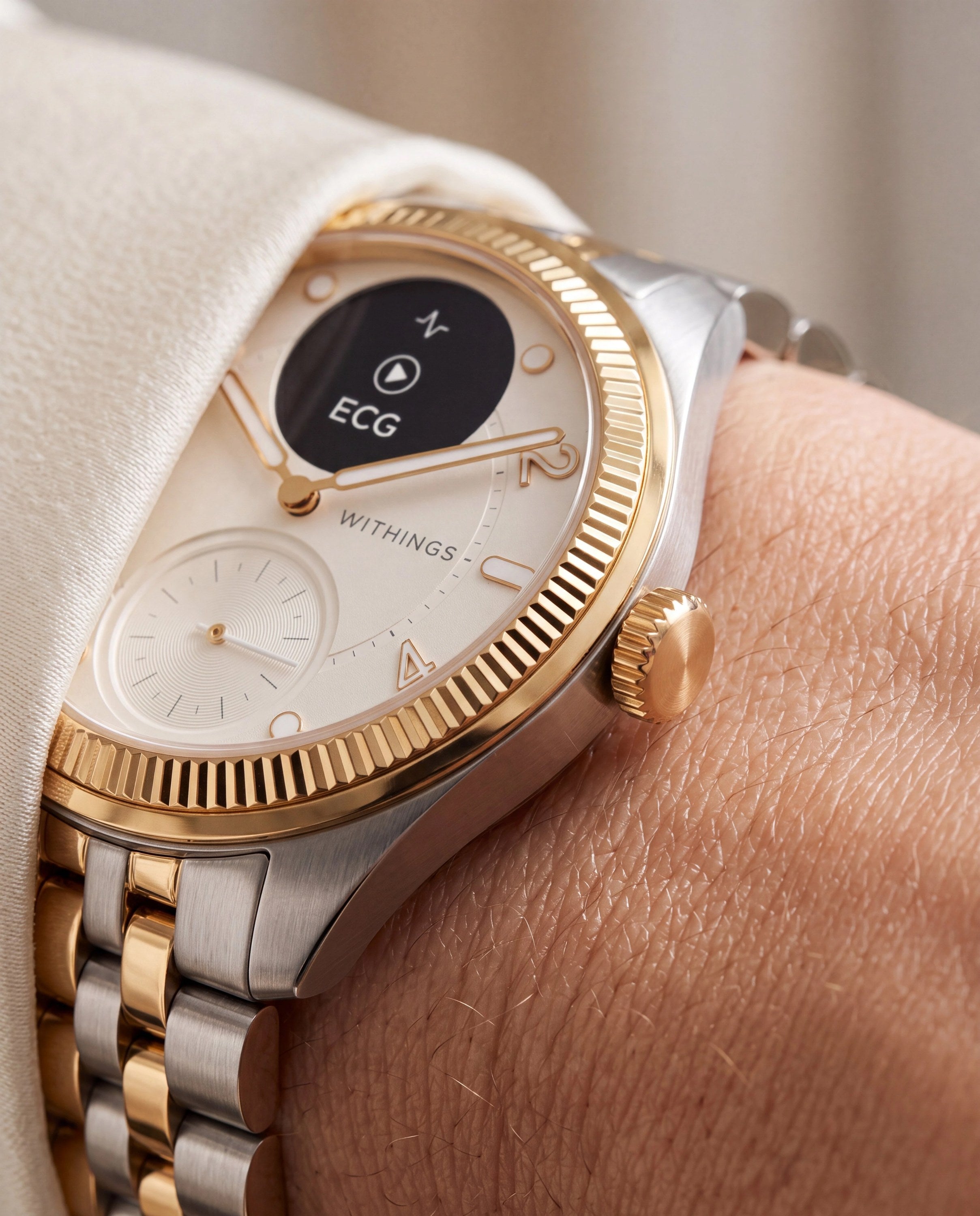 ScanWatch Nova Brilliant 39mm Gold – Withings