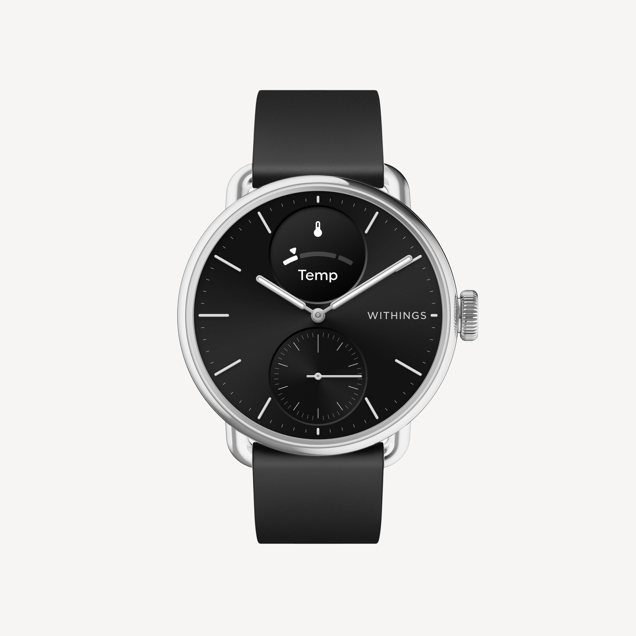 ScanWatch 2 38mm Black & Silver – Withings