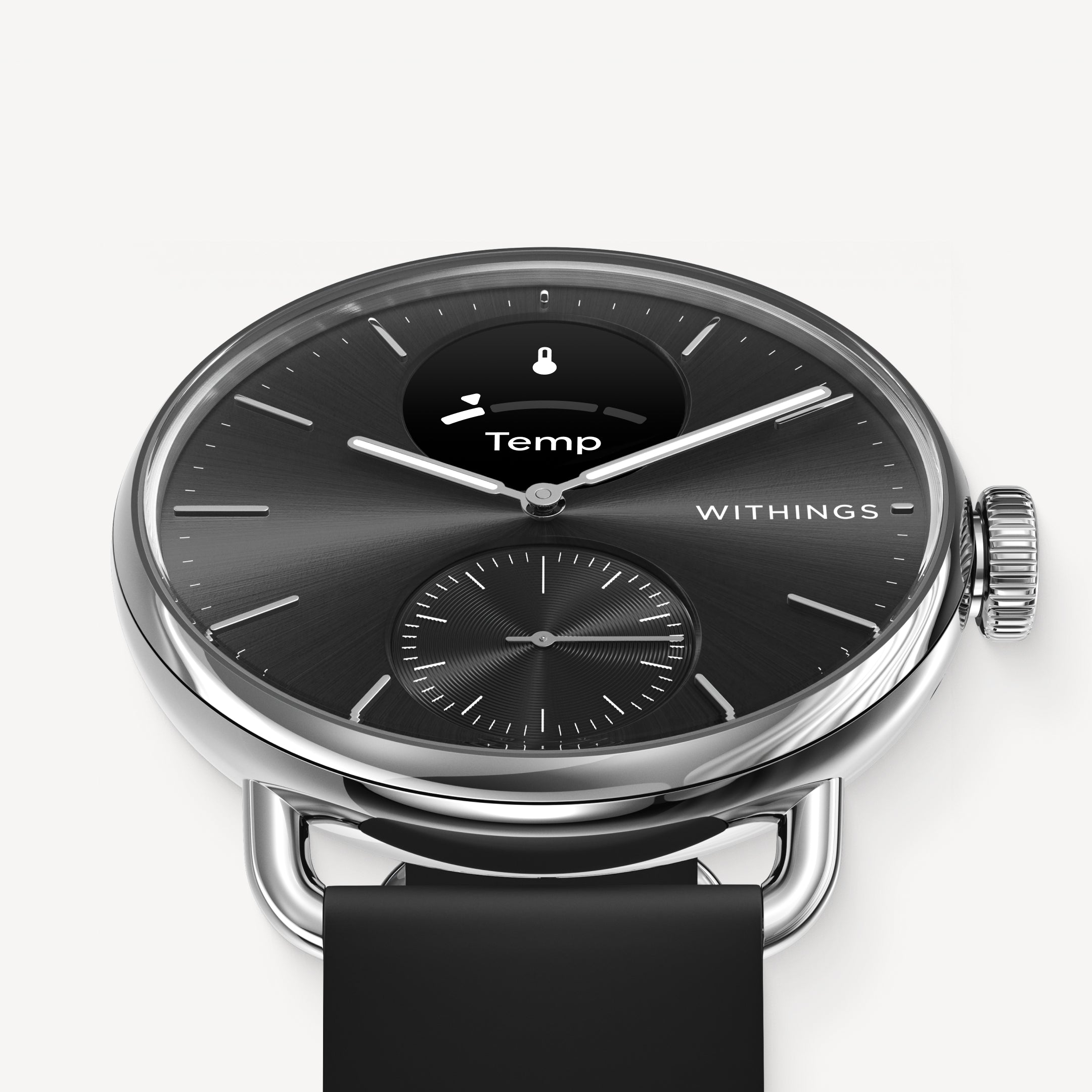 ScanWatch 2 38mm Black & Silver – Withings