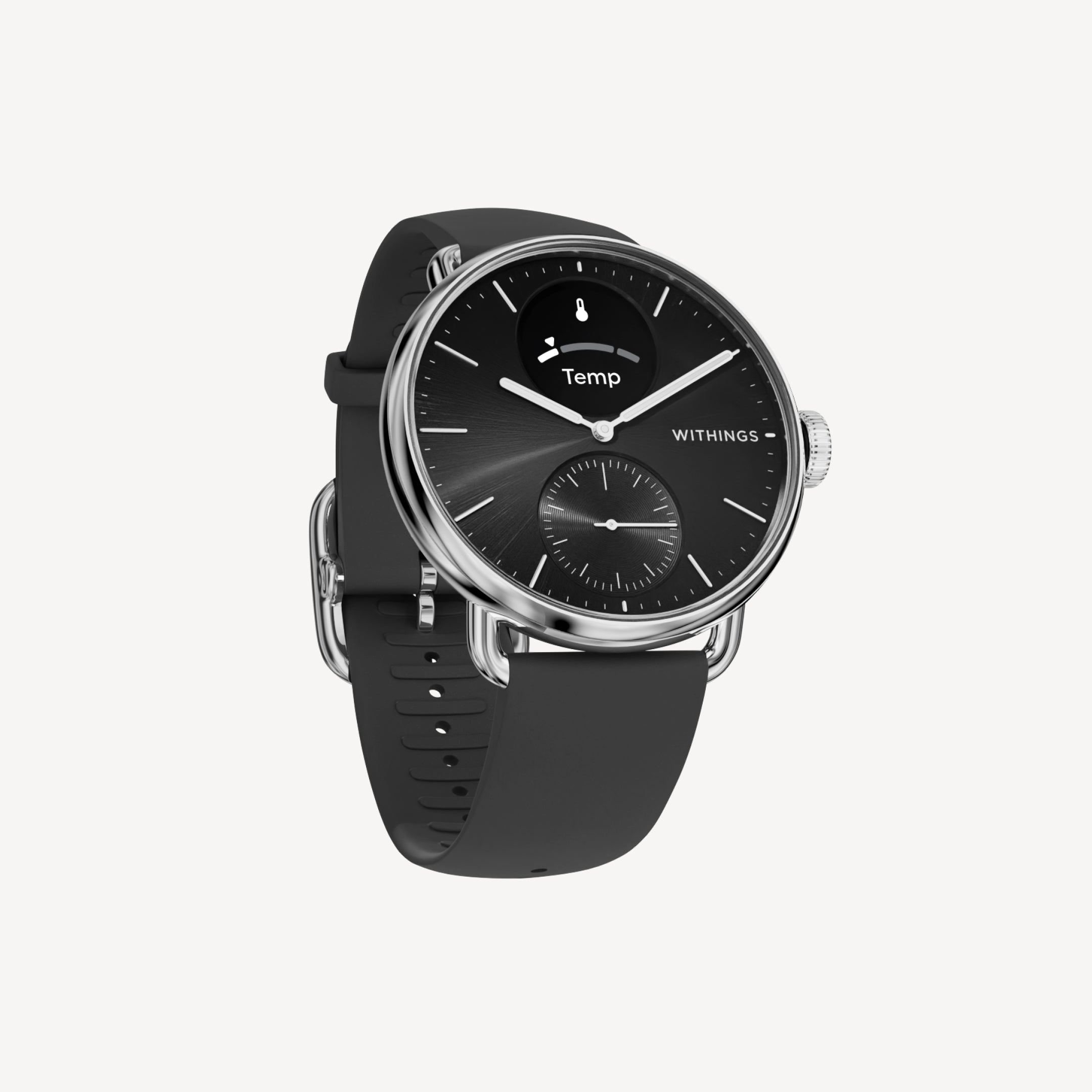ScanWatch Vitals 38mm Black & Silver – Withings