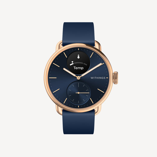 ScanWatch 2 38mm Blue & Rose Gold