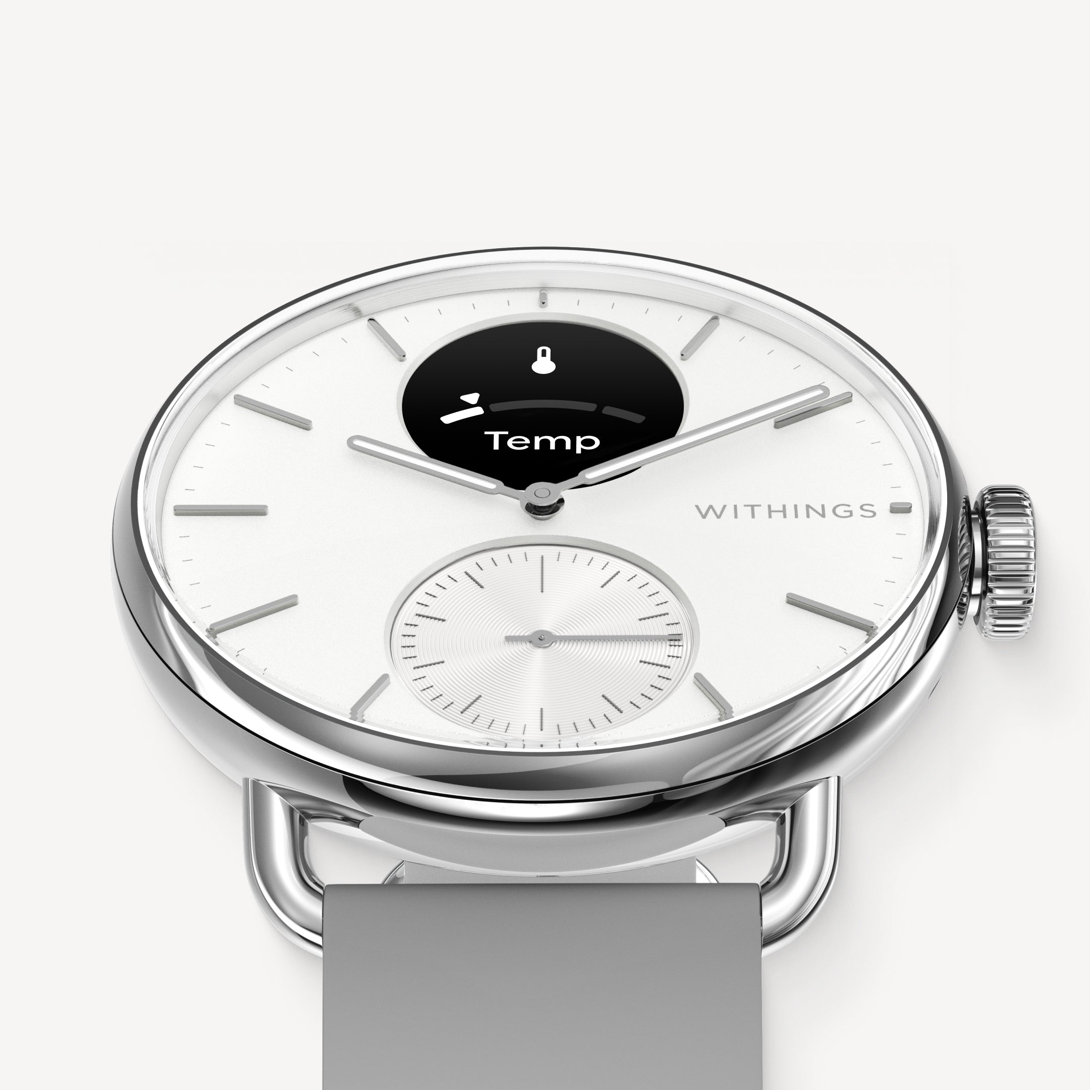 ※yama907様用/Scan watch2【Withings】 ScanWatch 2 38mm White & Silver – Withings