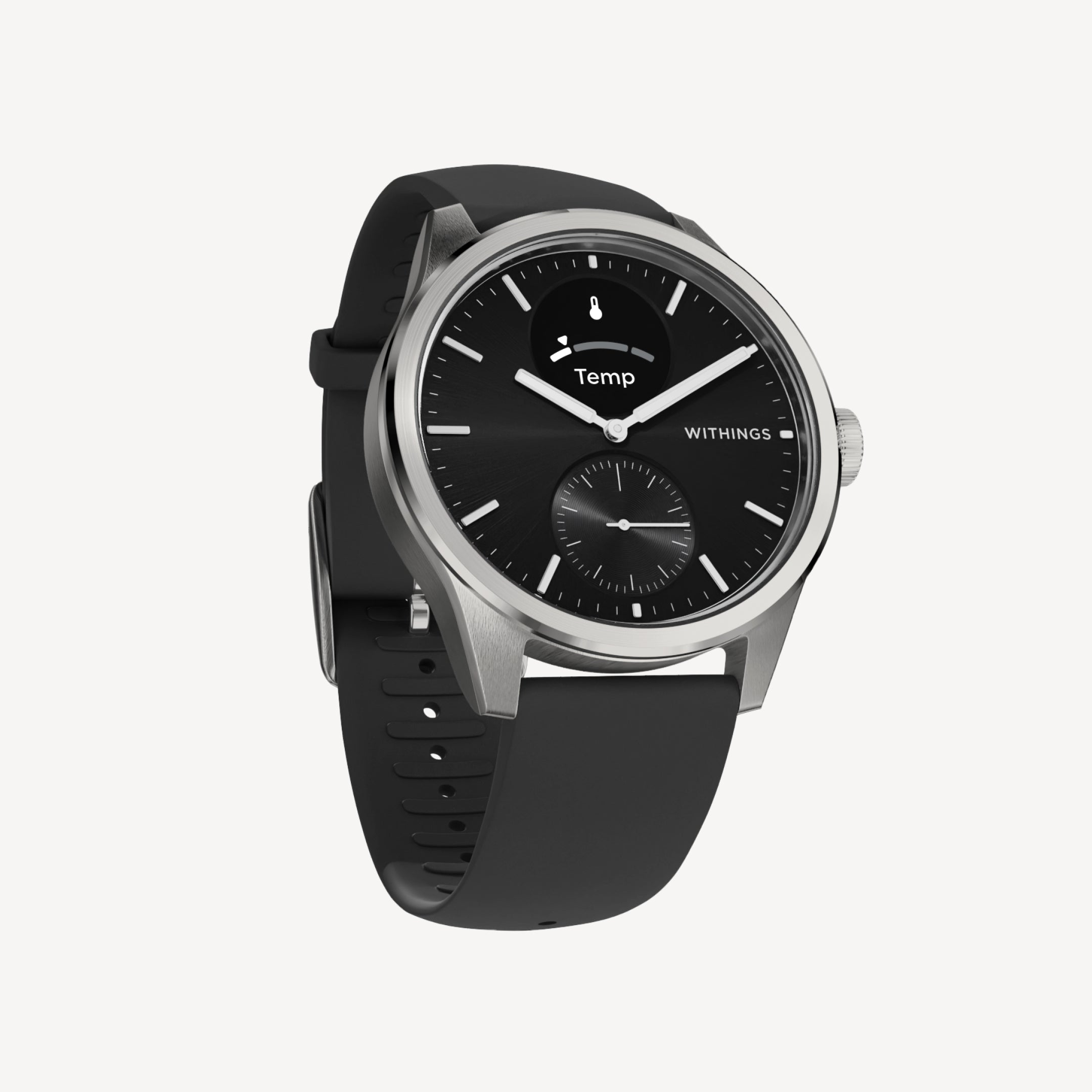 ScanWatch Vitals 38mm Black & Silver – Withings