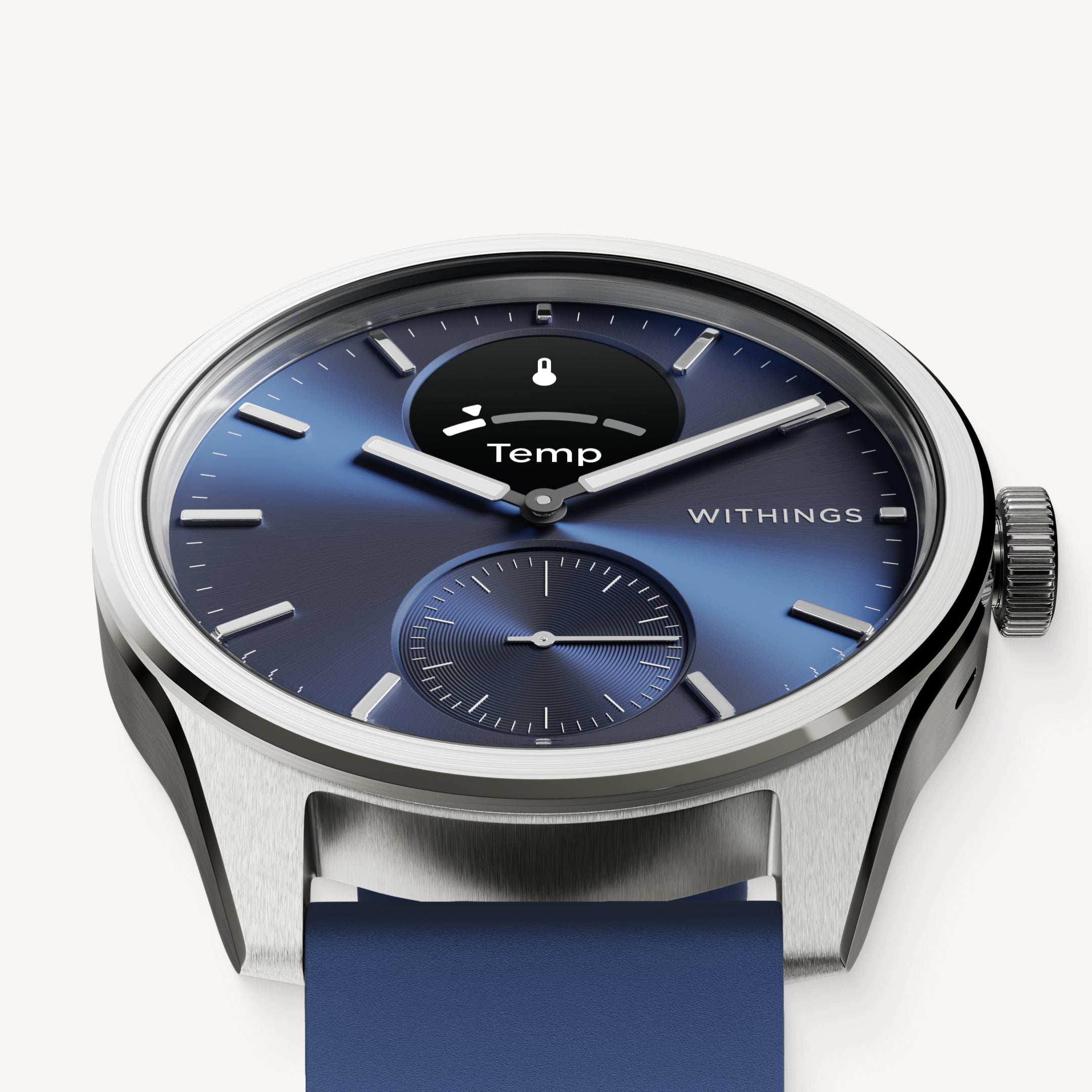 ※yama907様用/Scan watch2【Withings】 ScanWatch 2 42mm Blue & Silver – Withings