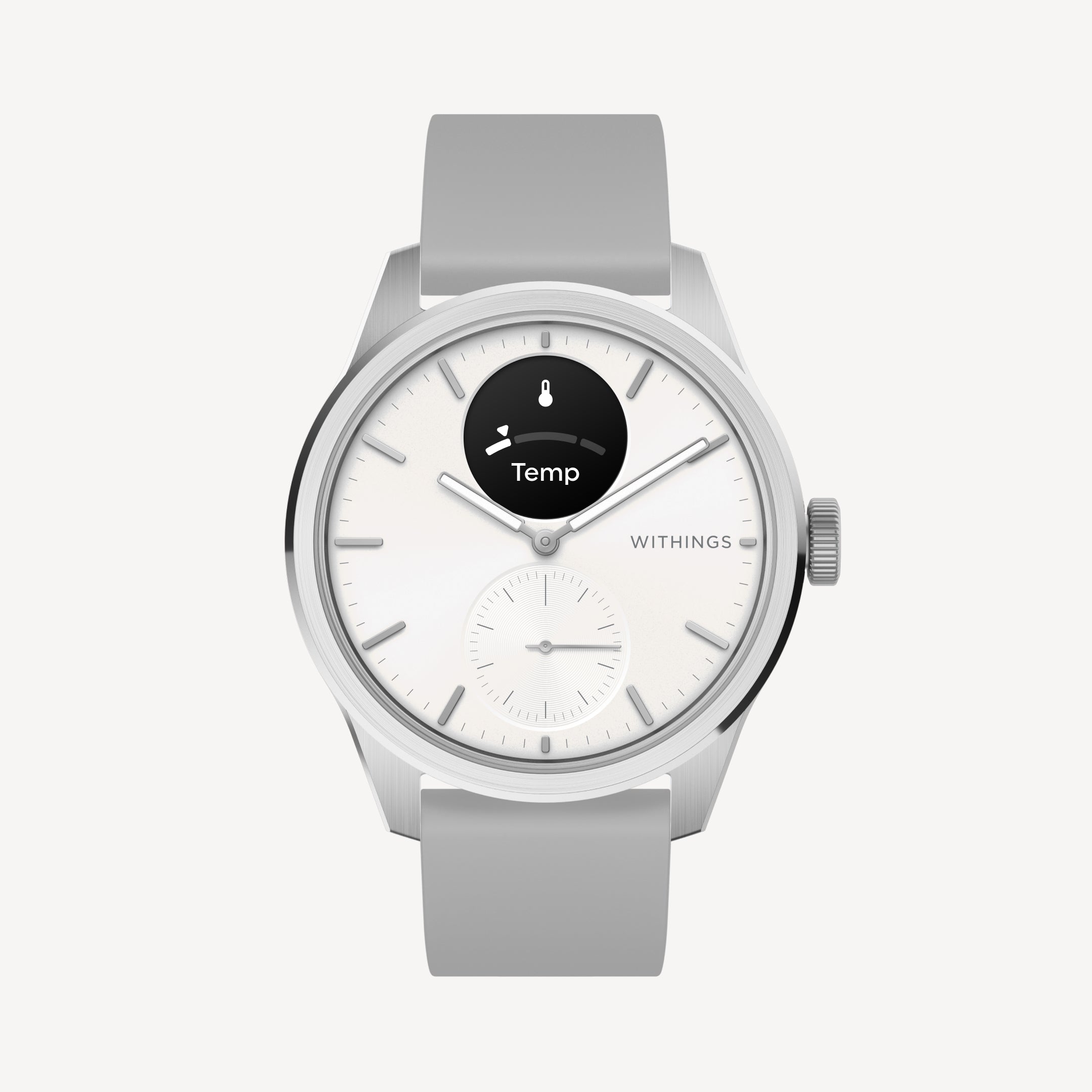 ScanWatch 2 42mm White & Silver – Withings