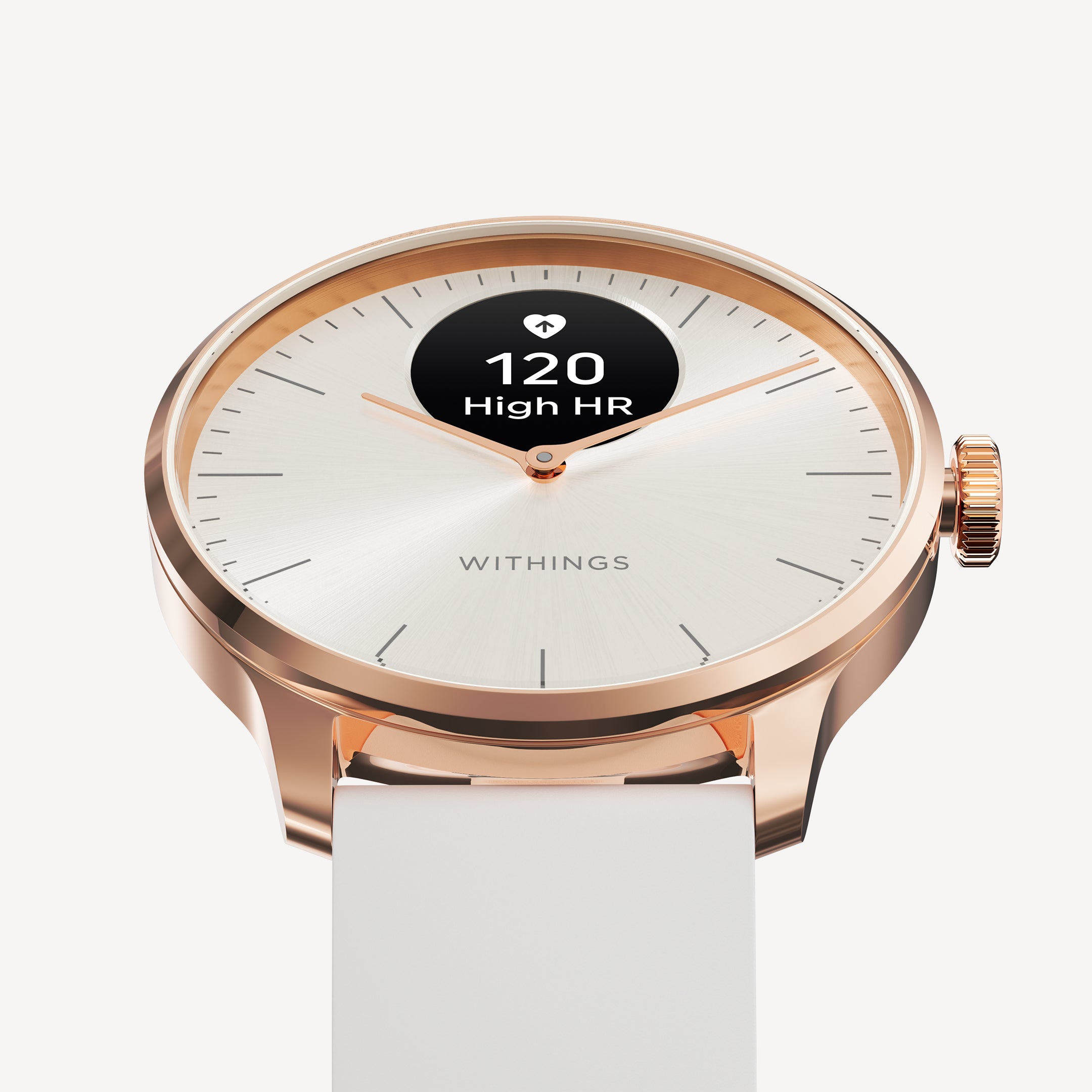 ScanWatch Light 37mm White & Silver – Withings