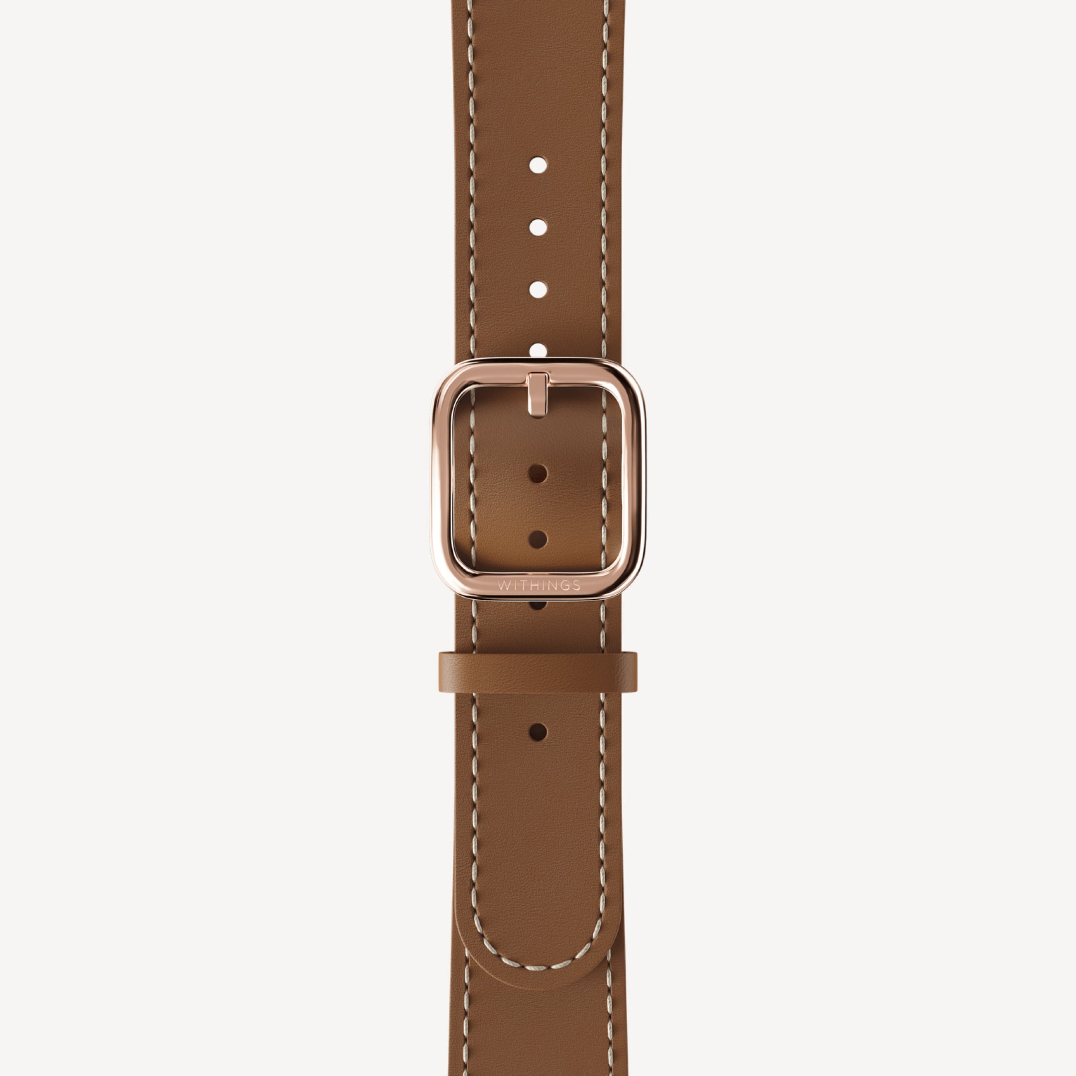 S*H様 クロムハーツブラウン レザー リストバンド レザーリストバンド ブラウン、ホワイトステッチ – Withings