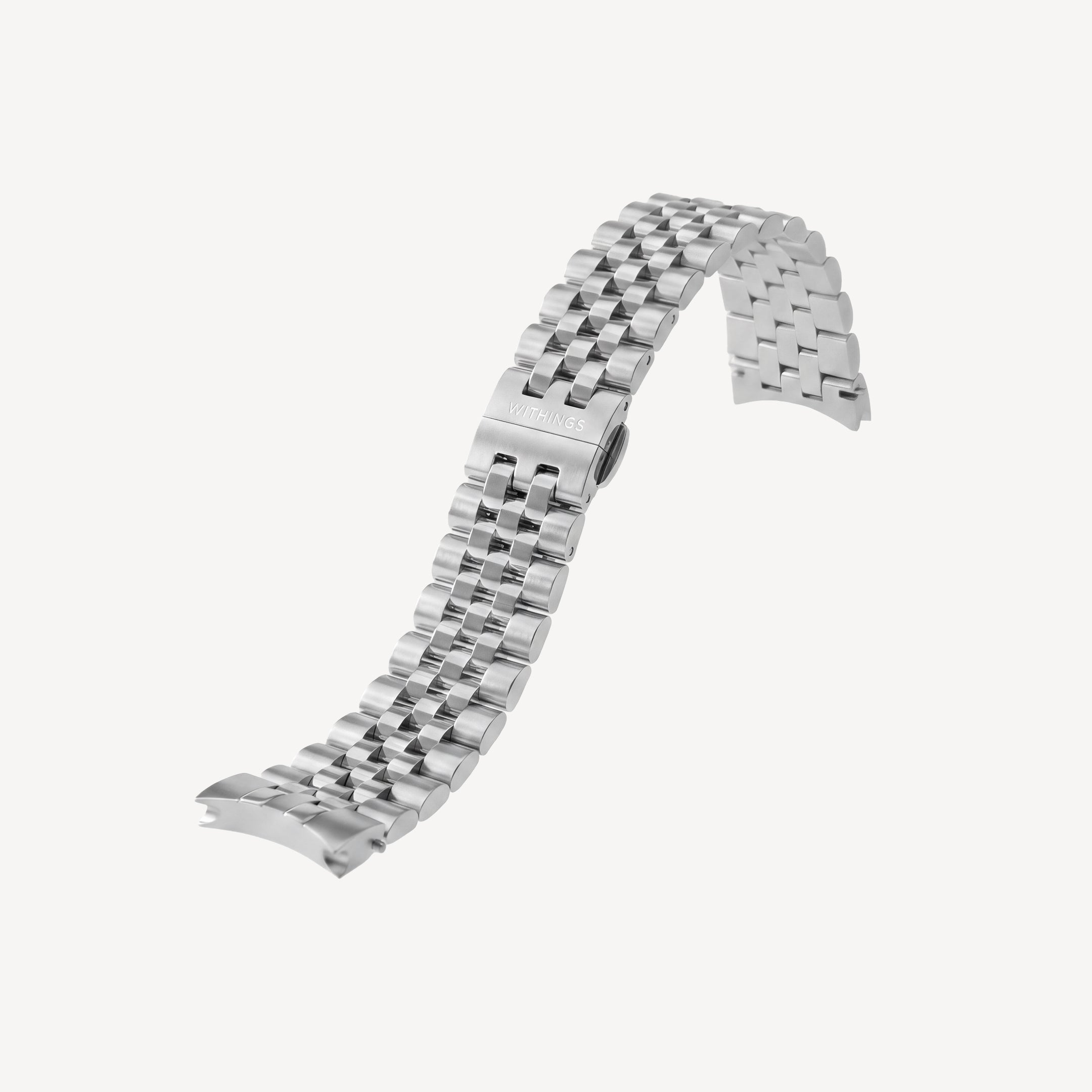 Metall-5-Glieder ScanWatch Nova Brilliant Armband Silber
