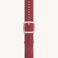 Premium Sport Fluoroelastomer Wristband Burgundy