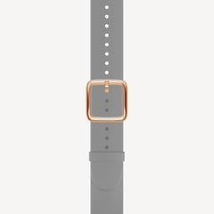 Bracelet Sport Premium en Fluoroélastomère Gris