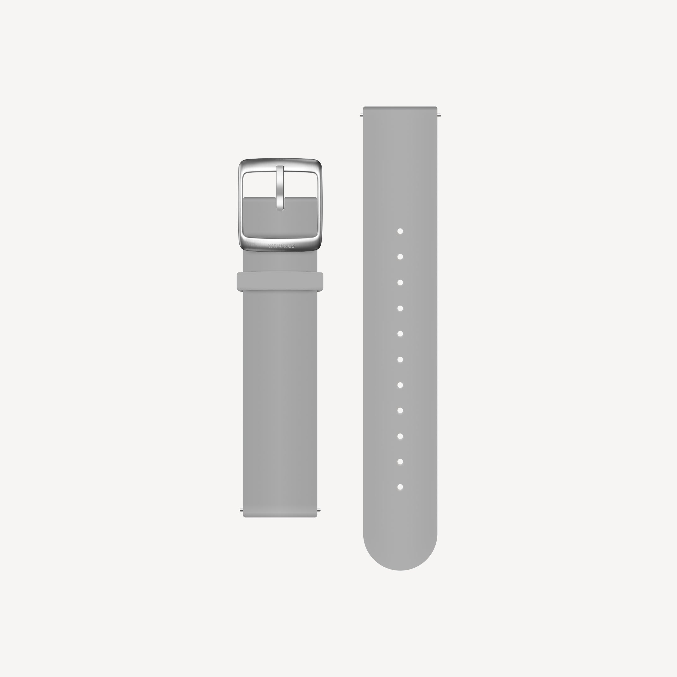 Bracelet Sport Premium en Fluoroélastomère Gris