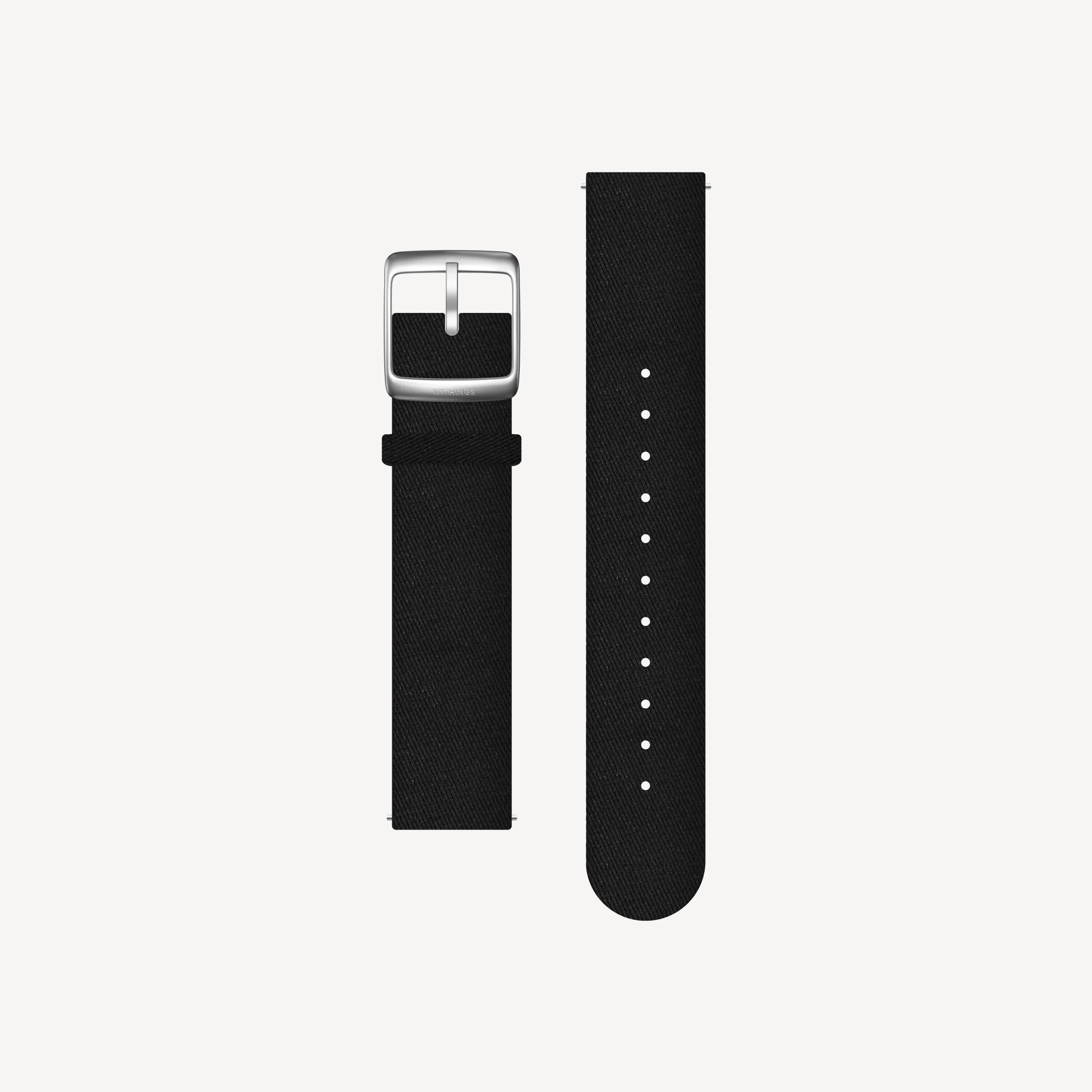 Tide Ocean Wristband Black & Silver